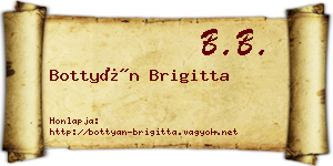 Bottyán Brigitta névjegykártya